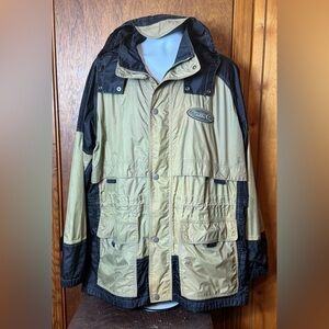 Men's Black and Tan Raincoat by‎ Arcticwear by Arctic Cat - XLT